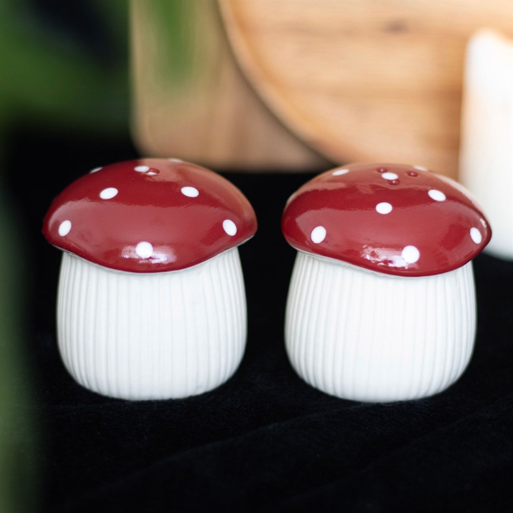 Something Different - Mushroom Salz- und Pfefferstreuer - Mehrfarben
